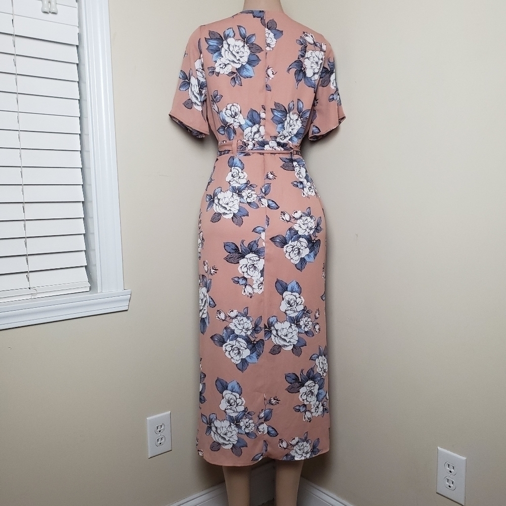 SIENNA SKY Floral Ultra Mini Dress with Long Cover - Picture 7 of 10